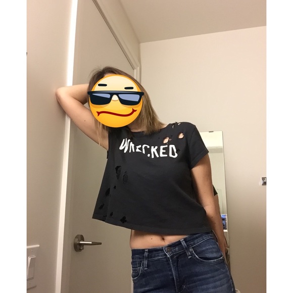 MOTHER The Crop Goodie Goodie Graphic Tee - Picture 3 of 3